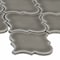 Msi Dove Gray Arabesque SAMPLE Glazed Ceramic Mesh-Mounted Mosaic Wall Tile ZOR-MD-0426-SAM - alternate 5